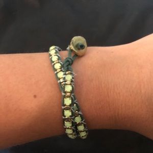Green Wrap Bracelet